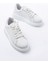 Kadın Sneaker Günlük Vegan Beyaz Ayakkabı 4