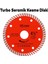 Turbo Elmas Testere Turbo Kesim Kesici Çapaksız Hassas Seramik Mermer Granit Diski 115 mm 4.5 Inç 1
