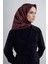 Klasik Desenli Saf Ipek Twill Eşarp 9428D 03 2