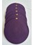 Yuvarlak Supla Mor 33CM 6lı 2