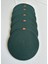 Yuvarlak Supla Koyu Yeşil 33CM 6lı 2