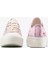 Chuck Taylor All Star Lift Rose Cross Stitch Unisex Pembe Platform Sneaker 3