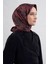 Etnik Desen Saf Ipek Twill Eşarp 9421D 87 2