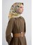 Çiçek Desenli Saf Ipek Twill Eşarp 9403D 38 1
