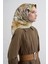 Çiçek Desenli Saf Ipek Twill Eşarp 9403D 38 2