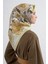 Çiçek Desenli Saf Ipek Twill Eşarp 9403D 38 3