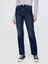 Kadın Lacivert High Rise '90S Straight Jean Pantolon 9