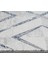 Melvina Geometrik Mavi Polyester Dikdörtgen Modern Desenli Akrilik Hav Vermeyen Leke Tutmayan Kolay Temizlenen Yumuşak Makine Salon Yolluk Mutfak Halı 3
