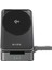 SW-CWF116 Telefon Kulaklık Akıllı Saat 15W 3 In 1 Magsafe Iq2 Kablosuz Şarj Cihazı Siyah 4