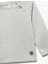 Pamuklu Düğmeli Uzun Kollu Bisiklet Yaka Sweatshirt 3