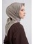 Geometrik Desenli Saf Ipek Twill Eşarp 9417D 85 3