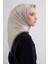 Su Yolu Desenli Saf Ipek Twill Eşarp 9443D 01 3