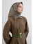 Klasik Desenli Saf Ipek Twill Eşarp 9428D 32 3