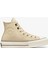 Chuck Taylor All Star Lift Platform Weatherized Leather Unisex Krem Deri Bot 1