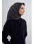 Geometrik Desenli Saf Ipek Twill Eşarp 9402D 54 1