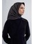 Geometrik Desenli Saf Ipek Twill Eşarp 9402D 54 2