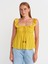 50873 Fırfırlı Bluz-Sarı 1
