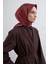 Geometrik Desenli Saf Ipek Twill Eşarp 9417D 35 2