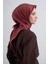 Geometrik Desenli Saf Ipek Twill Eşarp 9417D 35 3