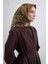 Obje Desenli Saf Ipek Twill Eşarp 9407D 81 1