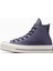 Chuck Taylor All Star Lift Unisex Mor Deri Bot 4
