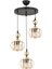 ESSLİGHT LİNA 3 LÜ SARKIT AVİZE KRİSTAL TAŞLI MODERN DEKORATİF AYDINLATMA 4