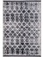 Hilversum Geometrik Siyah Polyester Dikdörtgen Modern Desenli Pamuk Makinada Yıkanabilir Hav Toz Vermez Leke Tutmayan Kaymaz Taban Dijital Makine Baskı Salon Yolluk Mutfak Halı 1