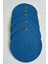 Yuvarlak Supla Mavi 33CM 6lı 3