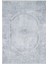Mervdest Mavi Göbekli Etnik Modern Desenli Makinada Yıkanabilir Hav Toz Vermez Leke Tutmayan Kaymaz Taban Dijital Makine Baskı Salon Yolluk Mutfak Halı 1
