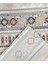 Tahlia Geometrik Gri Akrilik Dikdörtgen Modern Desenli Akrilik Hav Vermeyen Leke Tutmayan Kolay Temizlenen Yumuşak Makine Salon Yolluk Mutfak Halı 3