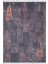 Miastko Lacivert Göbekli Etnik Modern Desenli Makinada Yıkanabilir Hav Toz Vermez Leke Tutmayan Kaymaz Taban Dijital Makine Baskı Salon Yolluk Mutfak Halı 1