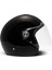 Demi-Jet P1 06 Black Açık Motosiklet Kaskı 1