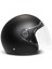 Demi-Jet P1 06 Matt Black Açık Motosiklet Kaskı 1