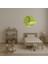 Kirpi Balığı Tasarımlı Dekoratif Altın Aynalı Tablo - BRNTEK3912-2935 4