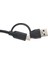 USB 3.1 - M.2 NGFF (10Gbps) Taşınabilir Disk Yerleştirme Adaptörü (USB-A ve USB-C Çift Başlık) (DK-AC-DSEM3) 5