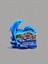Antalya Temalı Kabartmalı Polyester Magnet 6,5cm x 7cm 1