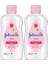 Johnson's Baby Bebek Yağı Hassas Ciltler İçin 400 ml Suya Dayanıklı İki Adet 1