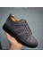 Gri Ithal Suni Deri Yüksek Taban Günlük Bağcıklı Erkek Sneaker Ayakkabı MRT000777 1