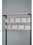 Metal Gövdeli Portmanto ve Ayakkabılık – Ahşap Raflı Çok Amaçlı Askılık Dolabı (85X35X170 Cm) 5
