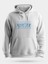 Kar Tanesi Yılbaşı Geyikleri Baskılı Unisex Kapüşonlu Sweatshirt 1