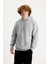 Kapüşonlu Oversize Pamuklu Sweatshirt 2