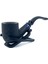 Bent Billiard Briar (Gül Kökü) 9 mm Filtreli El Yapımı Pipo - 2638 2