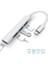Type-C To USB 3.0 4 Port Çoklayıcı Hub Aluminyum Slim Kasa 2