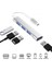 Type-C To USB 3.0 4 Port Çoklayıcı Hub Aluminyum Slim Kasa 4
