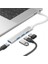 Type-C To USB 3.0 4 Port Çoklayıcı Hub Aluminyum Slim Kasa 6