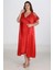 2li Kırmızı Sabahlık Takımı Bigsize 6226 3