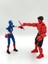 Red Hulk & Captain America – Ikili Marvel Kahraman Dummy Figür Seti 2