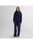 Kadın Lacivert Relaxed Fit Kapüşonlu Logolu Sweatshirt 3