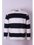 Beyaz-Lacivert Erkek Sweatshirt 5790-1 1
