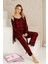 Sabahlıklıklı 3 Parça Çeyizlik Kutulu Kadın Pijama Takımı- Dantelli Kutulu Kadın Pijama- Geniş Beden Aralığı 1